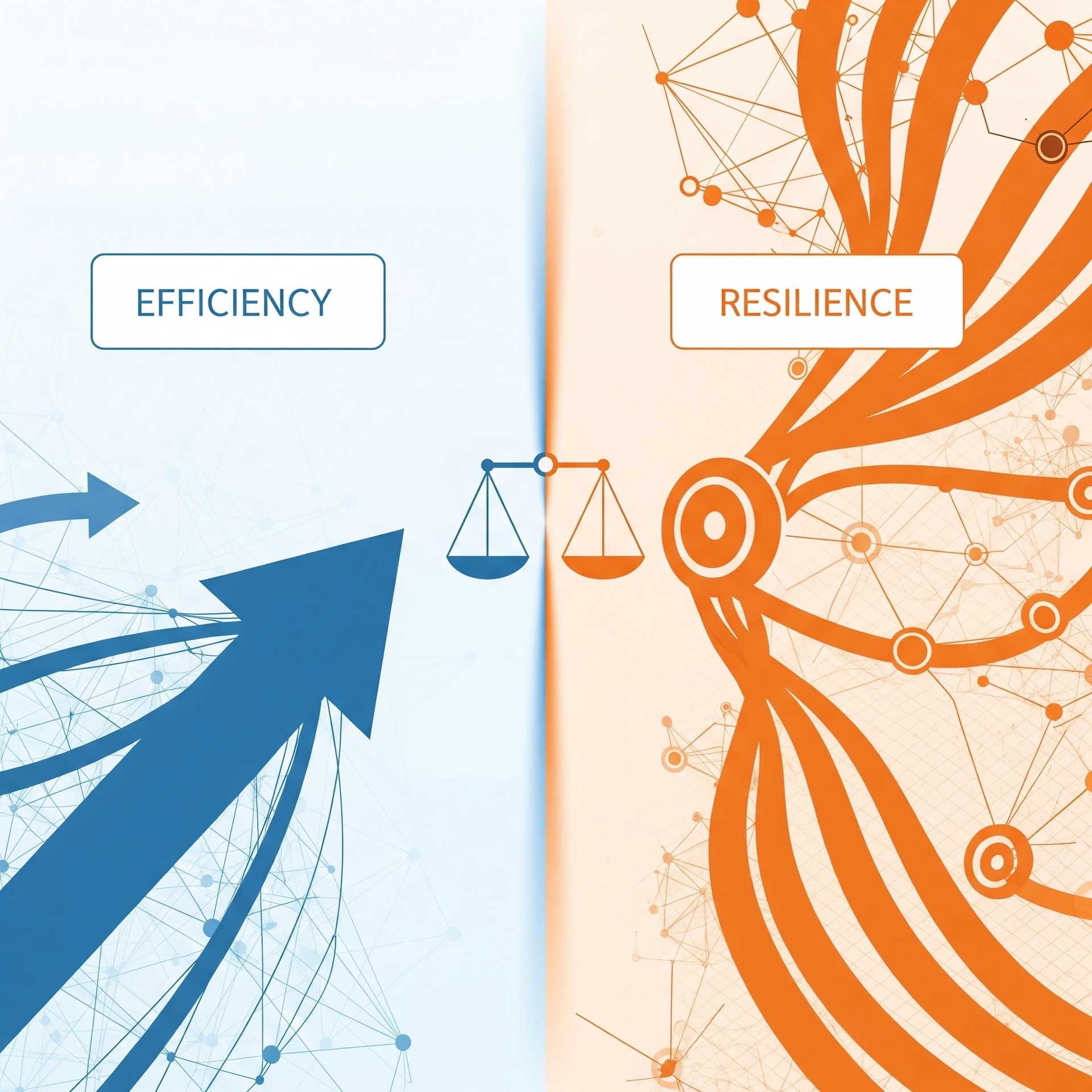 The Strategic Operator's Dilemma: When Resilience and Efficiency Clash